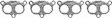 MS95491 Exhaust Manifold Gasket - Direct Fit, Set