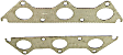 MS95711 Exhaust Manifold Gasket - Direct Fit, Set