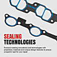 MS 96123-1 OE Replacement Series Intake Manifold Gasket - Set