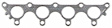 MS96332 Exhaust Manifold Gasket - Direct Fit, Set