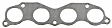 MS96474 Exhaust Manifold Gasket - Direct Fit, Set