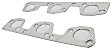 MS 96908 Exhaust Manifold Gasket - Direct Fit, Set