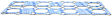 MS96946 Exhaust Manifold Gasket - Direct Fit, Set