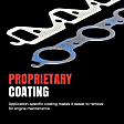 MS97102 Exhaust Manifold Gasket - Composite, Direct Fit, Sold individually
