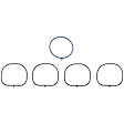 MS 97160 OE Replacement Series Intake Manifold Gasket - Set