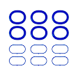 MS 97516 OE Replacement Series Intake Manifold Gasket - Set