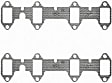 MS9812 Exhaust Manifold Gasket - Direct Fit, Set