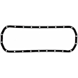 OS 10605 D OE Replacement Series Oil Pan Gasket - Rubber with steel core, Direct Fit, Sold Individually