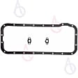 OS 11701 D OE Replacement Series Oil Pan Gasket - Rubber with steel core, Direct Fit, Sold Individually