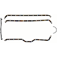 1970 International Scout 800 - OE Replacement Series Oil Pan Gasket - Cork and rubber, Direct Fit, Set