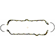 OS 30187 C OE Replacement Series Oil Pan Gasket - Cork and rubber, Direct Fit, Set