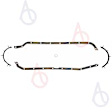 OS 30202 C OE Replacement Series Oil Pan Gasket - Cork and rubber, Direct Fit, Set