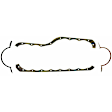OS 30297 C OE Replacement Series Oil Pan Gasket - Cork and rubber, Direct Fit, Set