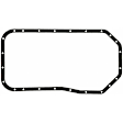 OS 30400 A OE Replacement Series Oil Pan Gasket - Rubber, Direct Fit, Sold Individually