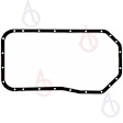OS 30400 A OE Replacement Series Oil Pan Gasket - Rubber, Direct Fit, Sold Individually