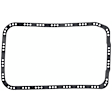 OS 30544 R OE Replacement Series Oil Pan Gasket - Rubber, Direct Fit, Sold Individually