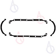 OS 30569 C OE Replacement Series Oil Pan Gasket - Cork and rubber, Direct Fit, Set
