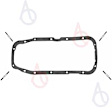 OS 30574 R Oil Pan Gasket - Direct Fit, Set