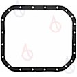 OS 30643 OE Replacement Series Oil Pan Gasket - Cork and rubber, Direct Fit, Sold Individually