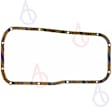 OS 30644 C OE Replacement Series Oil Pan Gasket - Cork, Direct Fit, Sold Individually