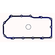 OS 30673 R Oil Pan Gasket - Rubber, Direct Fit, Set