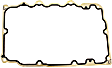 OS 30687 R OE Replacement Series Oil Pan Gasket - Rubber, Direct Fit, Sold Individually