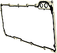 OS 30693 R OE Replacement Series Oil Pan Gasket - Rubber, Direct Fit, Sold Individually