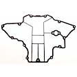 OS 30703 R OE Replacement Series Oil Pan Gasket - Rubber, Direct Fit, Sold Individually