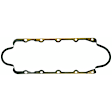 OS 30711 R OE Replacement Series Oil Pan Gasket - Rubber, Direct Fit, Sold Individually