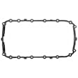 OS 30712 R OE Replacement Series Oil Pan Gasket - Rubber, Direct Fit, Sold Individually