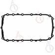 OS 30712 R OE Replacement Series Oil Pan Gasket - Rubber, Direct Fit, Sold Individually