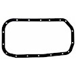 OS 30726 OE Replacement Series Oil Pan Gasket - Rubber, Direct Fit, Sold Individually
