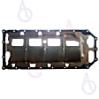 OS 30750 R Oil Pan Gasket - Rubber, Direct Fit, Set