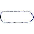 OS 30766 R Oil Pan Gasket - Rubber, Direct Fit, Set
