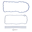 OS 30894 R Oil Pan Gasket - Set