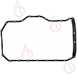 OS 34007 R OE Replacement Series Oil Pan Gasket - Rubber, Direct Fit, Sold Individually