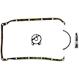 OS 34300 C OE Replacement Series Oil Pan Gasket - Cork and rubber, Direct Fit, Set