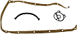 OS 34300 C OE Replacement Series Oil Pan Gasket - Cork and rubber, Direct Fit, Set