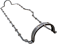 OS 34308 R Oil Pan Gasket - Rubber, Direct Fit, Set