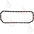 OS 34403 C OE Replacement Series Oil Pan Gasket - Cork, Direct Fit, Sold Individually