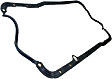 OS 34506 R OE Replacement Series Oil Pan Gasket - Rubber, Direct Fit, Sold Individually