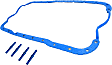 OS 34508 R Oil Pan Gasket - Rubber, Direct Fit, Set