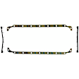 OS 6566 C-1 OE Replacement Series Oil Pan Gasket - Cork and rubber, Direct Fit, Set