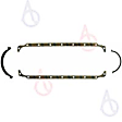 OS 6566 C-3 OE Replacement Series Oil Pan Gasket - Cork and rubber, Direct Fit, Set