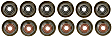 SS71039-1 Valve Stem Seal - Direct Fit, Set of 16