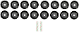 SS71268 Valve Stem Seal - Direct Fit, Set of 16