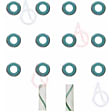 SS72144 Valve Stem Seal - Direct Fit, Set