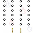 SS72819 Valve Stem Seal - Direct Fit, Set of 24