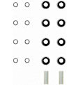 SS72877 Valve Stem Seal - Direct Fit, Set