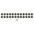 SS 73227 OE Replacement Series Valve Stem Seal - Direct Fit, Set